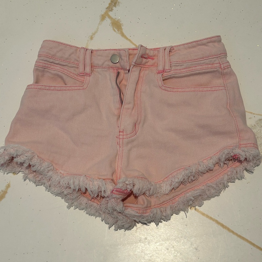 Pink SHEIN Jean Shorts